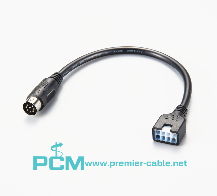 8 Pin Din Cable to Molex Mini-Fit Cable